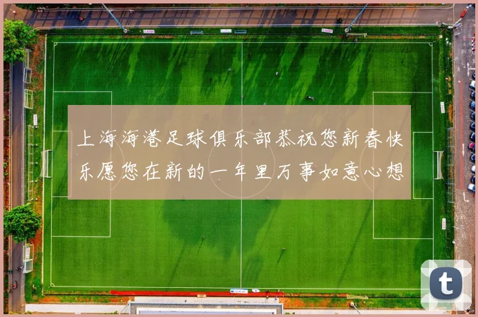 上海海港足球俱乐部恭祝您新春快乐愿您在新的一年里万事如意心想事成